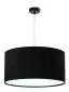 Lampa wisząca HOME 50 czarna/biała minimalistyczna nad stół | MIRAT. w stylu kolekcja