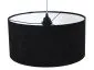 Lampa wisząca HOME 50 czarna/biała duża do kuchni | MIRAT. w stylu kolekcja