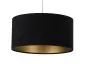 Lampa wisząca HOME 40 czarna/złota w kształcie walca na 1 żarówkę | MIRAT. w stylu  kolekcja