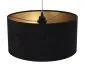 Lampa wisząca HOME 60 czarna/złota w kształcie walca | MIRAT. w stylu kolekcja