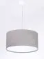 Lampa wisząca HOME 40 szara/biała do salonu polskiej produkcji | MIRAT. w stylu kolekcja