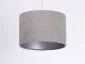 Lampa wisząca HOME 30 szara/srebrna mała do sypialni | MIRAT. w stylu kolekcja