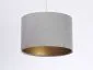 Lampa wisząca HOME 30 szara/złota nowoczesna polskiej produkcji | MIRAT. w stylu kolekcja