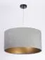 Lampa wisząca HOME 60 szara/złota nad stół do jadalni | MIRAT. w stylu kolekcja