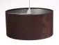 Lampa wisząca HOME 60 brązowa/srebrna do jadalni | MIRAT. w stylu kolekcja