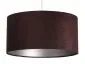 Lampa wisząca HOME 60 brązowa/srebrna do jadalni | MIRAT. w stylu kolekcja