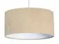 Lampa wisząca HOME 40 beżowa/biała do jadalni welurowa | MIRAT. w stylu kolekcja