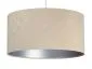 Lampa wisząca HOME 60 beżowa/srebrna w stylu glamour | MIRAT.