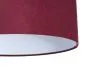 Lampa wisząca HOME 50 bordowa/biała nad stół welurowa | MIRAT.