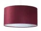 Lampa wisząca HOME 50 bordowa/biała nad stół welurowa | MIRAT.