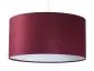 Lampa wisząca HOME 60 bordowa/biała do salonu aksamitna | MIRAT.