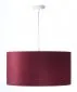 Lampa wisząca HOME 60 bordowa/srebrna nad stół do salonu | MIRAT.