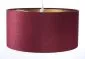 Lampa wisząca HOME 40 bordowa/złota do salonu welurowa | MIRAT.