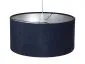 Lampa wisząca HOME 30 granatowa/srebrna w kształcie walca | MIRAT.