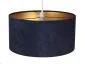 Lampa wisząca HOME 60 granatowa/złota duża w stylu glamour | MIRAT.