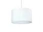 Lampa wisząca HOME 30 biała nowoczesna do salonu | MIRAT.