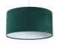Lampa wisząca HOME 30 zielona/biała welurowa do jadalni | MIRAT.
