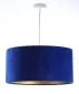 Lampa wisząca HOME 60 niebieska/złota do kuchni | MIRAT.