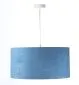 Lampa wisząca HOME 60 błękitna/srebrna nad stół do jadalni | MIRAT. w stylu kolekcja