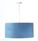 Lampa wisząca HOME 60 błękitna/złota do salonu nowoczesna | MIRAT. w stylu kolekcja