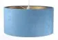 Lampa wisząca HOME 60 błękitna/złota do salonu nowoczesna | MIRAT. w stylu kolekcja