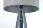 Lampa stojąca HOME 50 szara na drewnianej podstawie | MIRAT. w stylu kolekcja