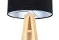Lampa stojąca HOME 40 czarna/biała/sosna w stylu skandynawskim | MIRAT. w stylu kolekcja