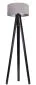 Lampa stojąca HOME 40 szara/srebrna/czarna na 1 żarówkę | MIRAT.