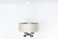 Lampa wisząca BUBBLE LIGHT 50cm kremowa glamour I sklep meblowy MIRAT.