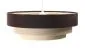 Lampa wisząca TRIO MIX brązowa/beżowa/złota nowoczesna polskiej produkcji | MIRAT. w stylu kolekcja