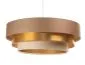 Lampa wisząca TRIO MIX beżowa/złota/kremowa symetryczna kolorowa | MIRAT. w stylu kolekcja