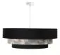 Lampa wisząca TRIO MIX czarna/wielokolorowa nad stół polskiej produkcji | MIRAT. w stylu kolekcja