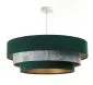 Lampa wisząca TRIO MIX zielona/wielokolorowa w kształcie walca | MIRAT. w stylu kolekcja