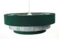 Lampa wisząca TRIO MIX zielona/wielokolorowa w kształcie walca | MIRAT. w stylu kolekcja