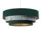 Lampa wisząca TRIO MIX zielona/wielokolorowa w kształcie walca | MIRAT. w stylu kolekcja