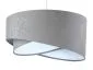Lampa wisząca GEMSTONE szara/biała nowoczesna do przedpokoju | MIRAT. w stylu kolekcja