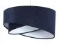 Lampa wisząca GEMSTONE granatowa/biała asymetryczna welurowa | MIRAT. w stylu kolekcja
