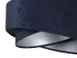 Lampa wisząca GEMSTONE granatowa/srebrna dwukolorowa nowoczesna | MIRAT. w stylu kolekcja