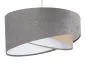 Lampa wisząca SILVERY szara/beżowa/biała trzykolorowa do salonu | MIRAT. w stylu kolekcja