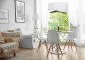 Lampa wisząca GEMSTONE biała/złota welurowa w stylu glamour | MIRAT. w stylu kolekcja