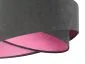 Lampa wisząca GEMSTONE GRAY grafitowa/różowa do pokoju dziecięcego | MIRAT. w stylu kolekcja
