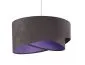 Lampa wisząca GEMSTONE GRAY grafitowa/ciemnofioletowa do jadalni | MIRAT. w stylu kolekcja