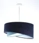 Lampa wisząca THUNDERCLOUD BLUE granatowa/biała trzykolorowa | MIRAT. w stylu kolekcja
