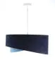 Lampa wisząca THUNDERCLOUD BLUE granatowa/biała trzykolorowa | MIRAT. w stylu kolekcja