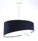 Lampa wisząca THUNDERCLOUD WHITE granatowa/biała do salonu | MIRAT. w stylu kolekcja