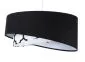 Lampa wisząca BLACK VELVET czarna/biała asymetryczna nowoczesna | MIRAT. w stylu  kolekcja
