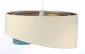 Lampa wisząca BEIGE beżowa/niebieska/złota do salonu | MIRAT. w stylu kolekcja
