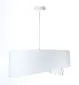 Lampa wisząca SPECK biała welurowa w kropki | MIRAT. w stylu kolekcja