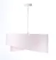 Lampa wisząca DREAMER biała/różowa do pokoju dziecka w gwiazdki | MIRAT. w stylu kolekcja