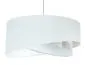 Lampa wisząca WHITE FLOWER biała aksamitna nowoczesna | MIRAT. w stylu kolekcja